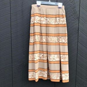 Silk Christian Dior midi skirt